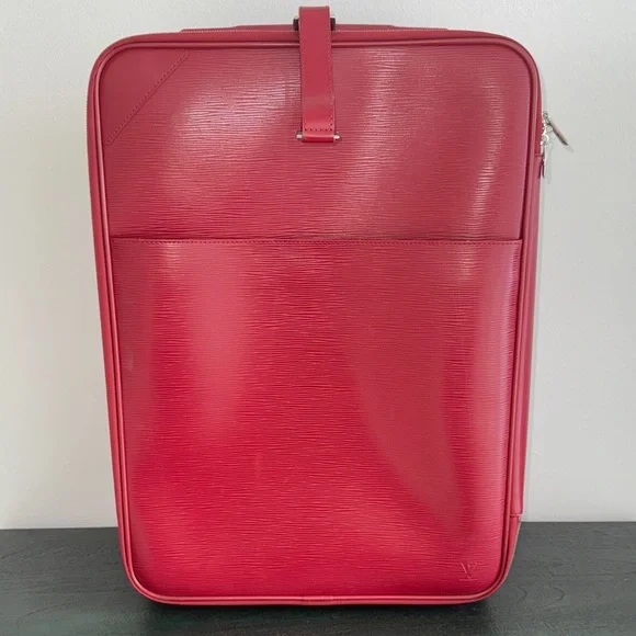 Louis Vuitton Pegasus 55 Ruby burgundy red travel bag suitcase trolly - Picture 2 of 16